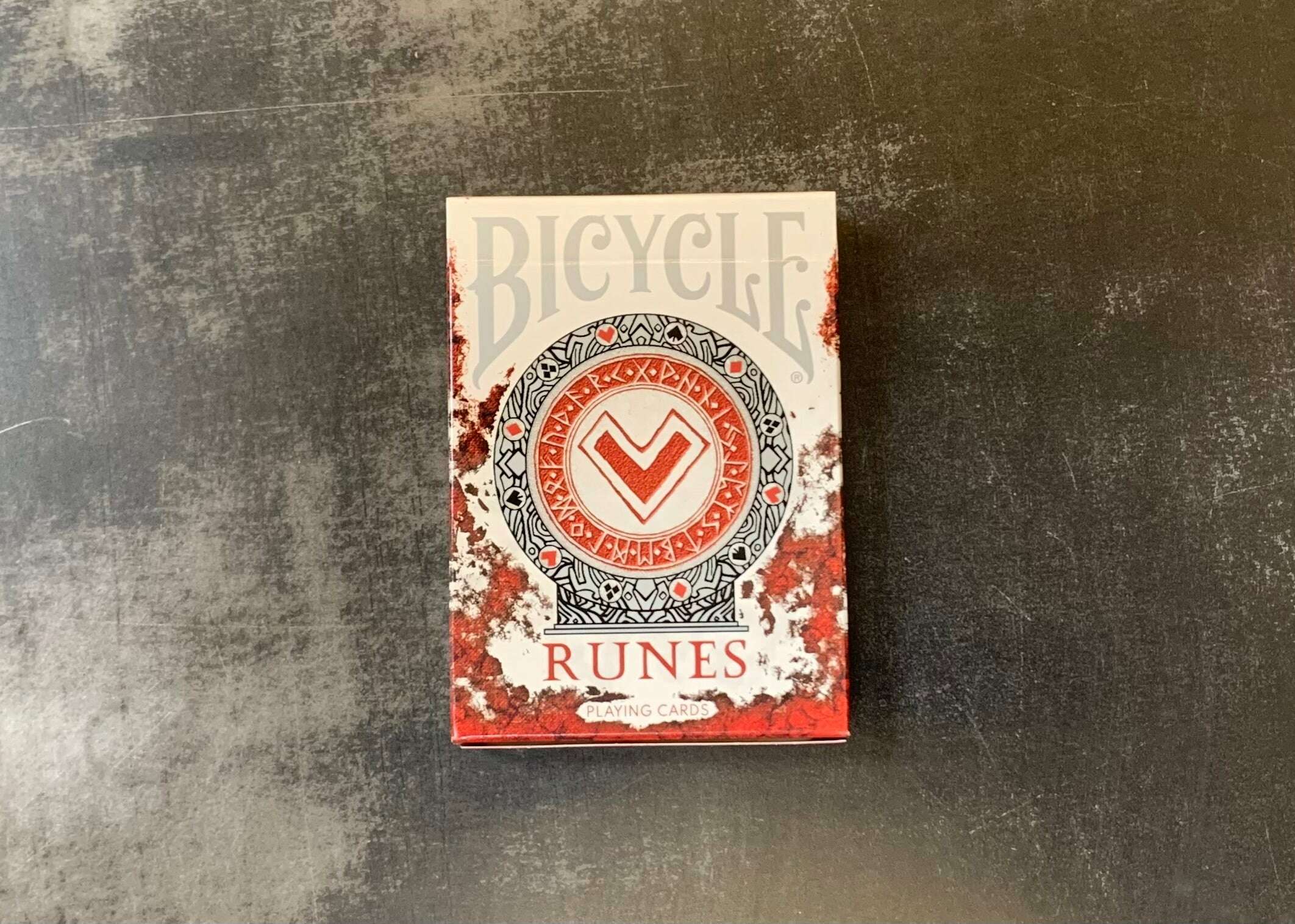 Runes v2 Gilded Bicycle Playing Cards - Image 3