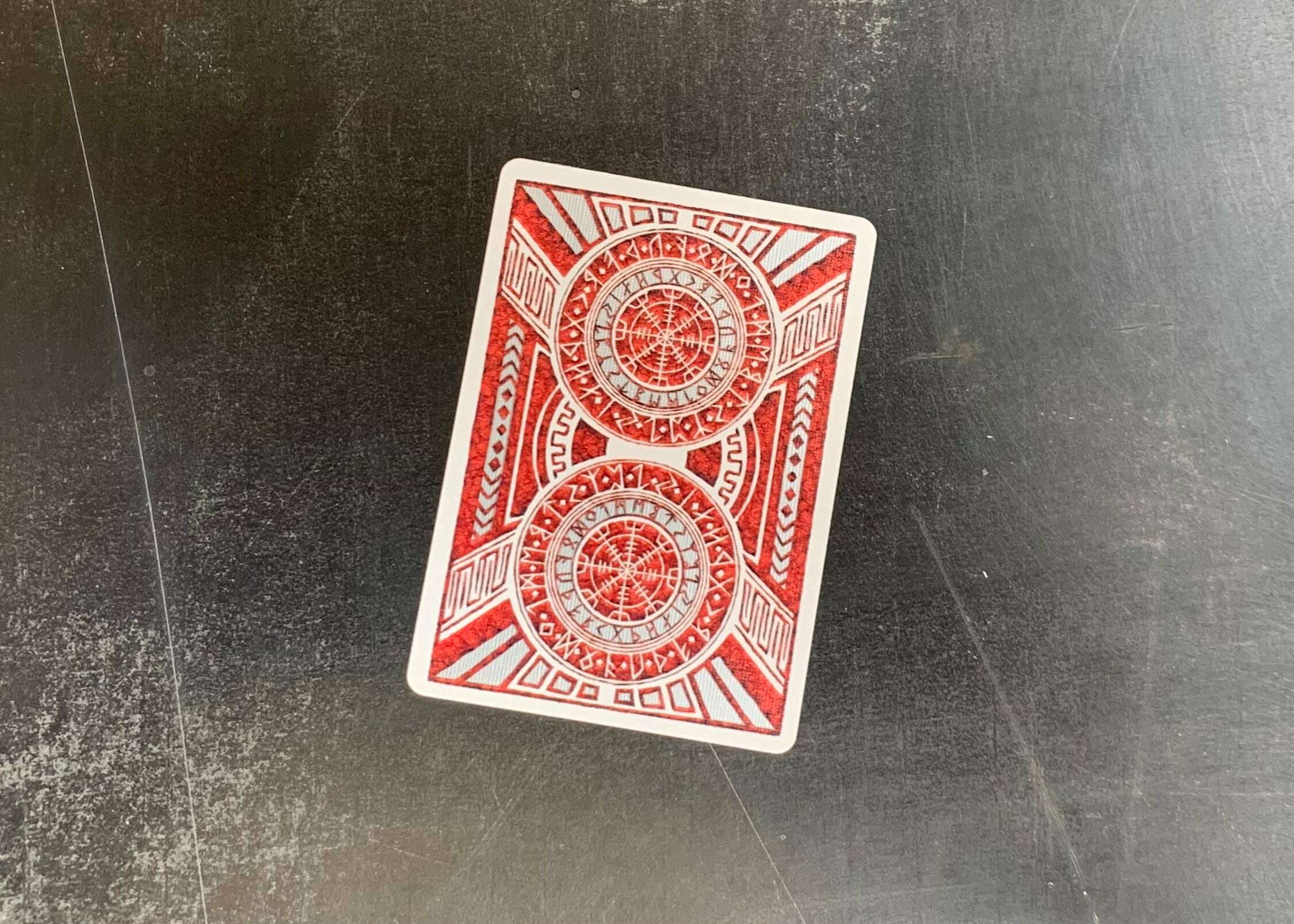Runes v2 Gilded Bicycle Playing Cards - Image 9