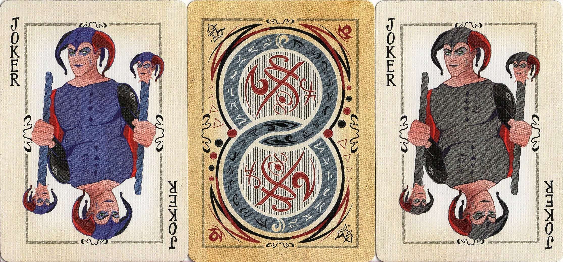 Runic Royalty Bicycle Playing Cards - Image 5