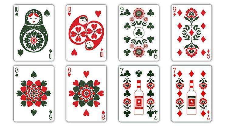Russian Folk Art Special Edition Playing Cards USPCC - Image 4