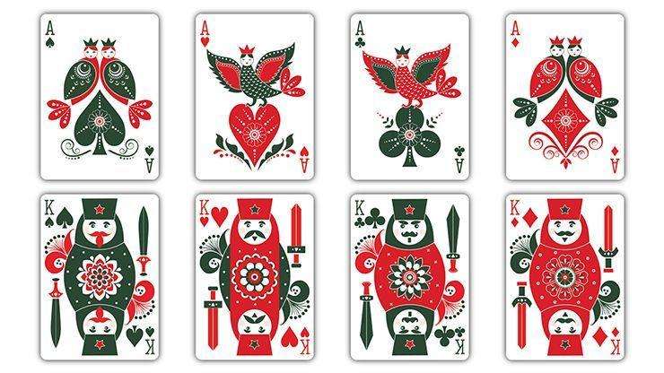 Russian Folk Art Special Edition Playing Cards USPCC - Image 6