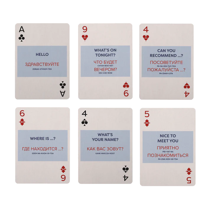 Russian Lingo Playing Cards - Image 3