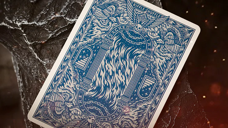 Sacred Fire Sapphire Playing Cards TPCC - Image 5