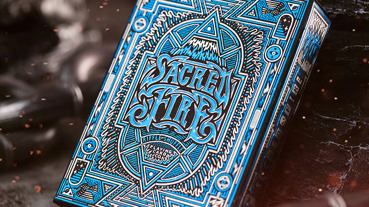 Sacred Fire Sapphire Playing Cards TPCC - Image 7