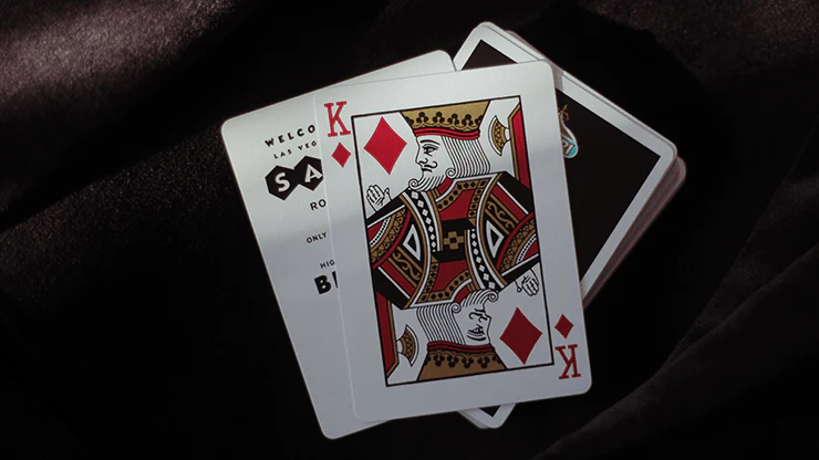 Safari Casino Black Playing Cards USPCC - Image 2