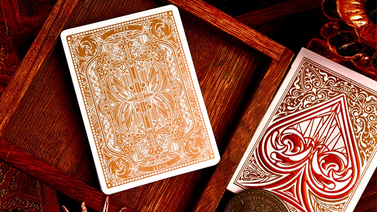 Sanctuary Playing Cards - Gold - Image 2