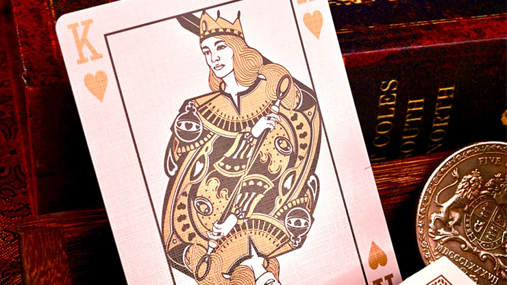 Sanctuary Playing Cards - Gold - Image 3