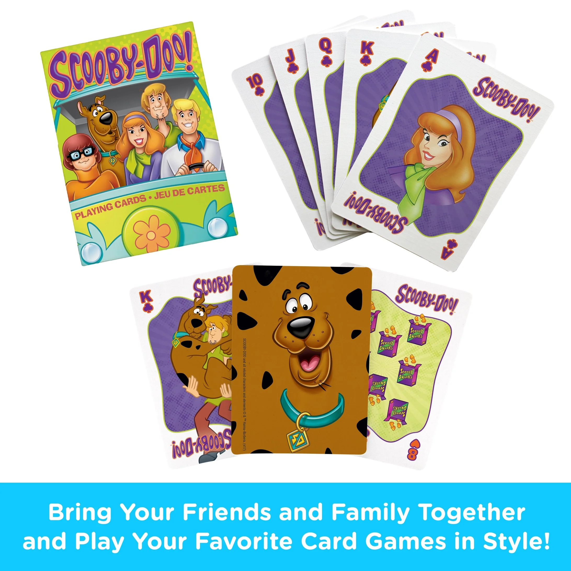 Scooby Doo Playing Cards - Hop Aboard the Mystery Machine by Aquarius - Image 4