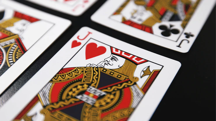 Secrets of Magic Black Gold Marked Playing Cards - Image 2