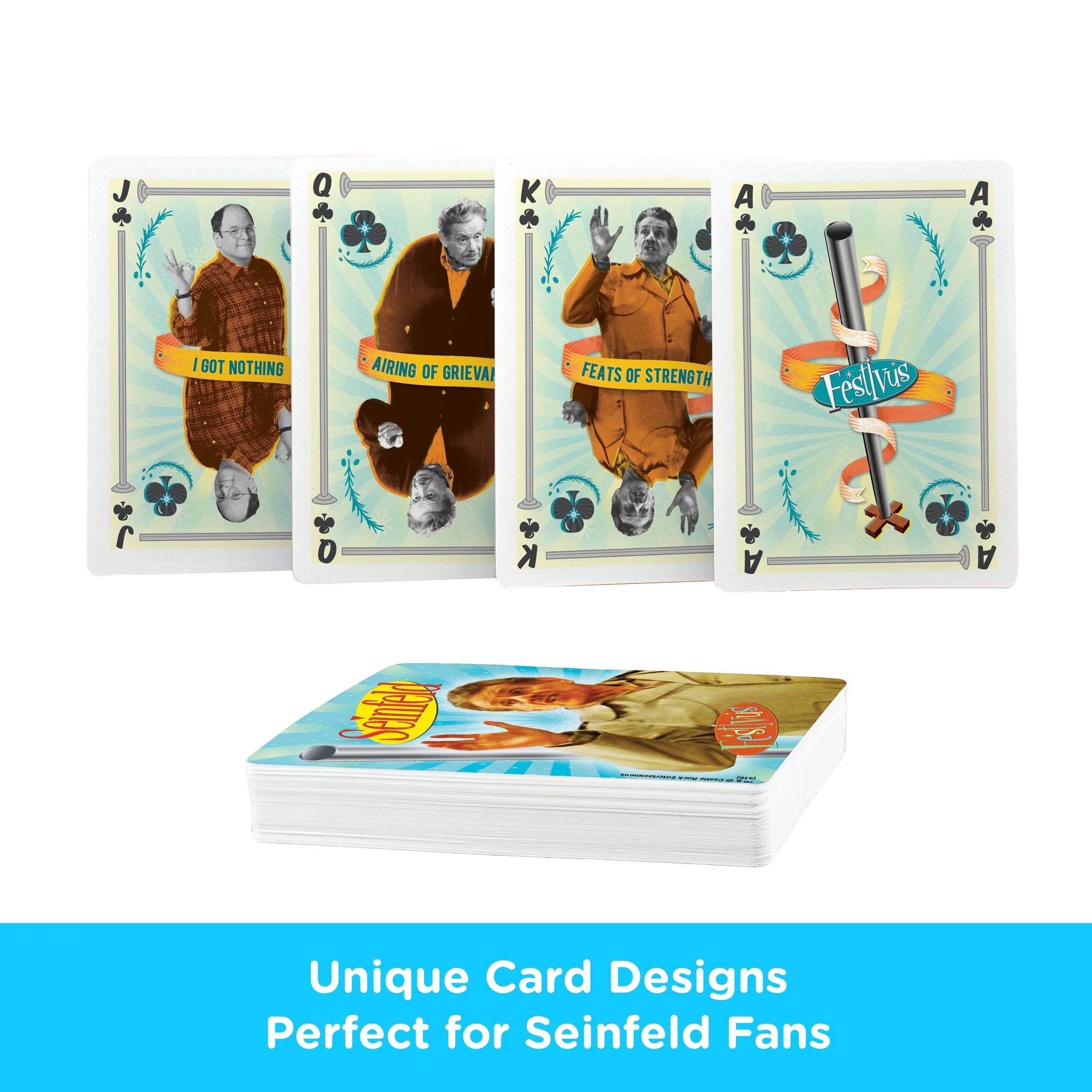 Seinfeld Festivus Playing Cards by Aquarius - Image 2