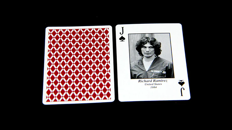 Serial Killer Marked Playing Cards - Image 2