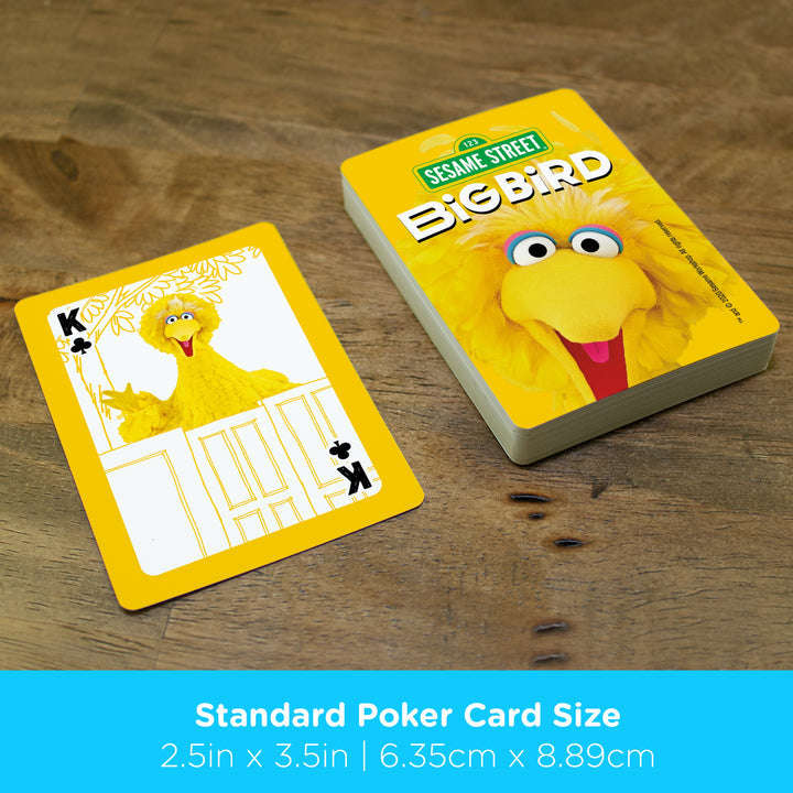 Sesame Street Big Bird Playing Cards Aquarius - Image 3