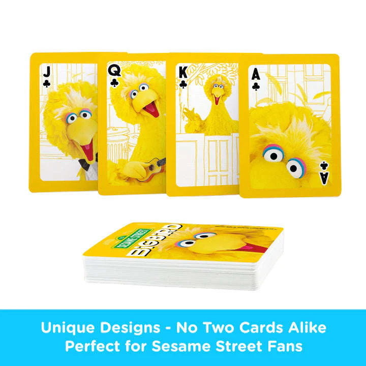 Sesame Street Big Bird Playing Cards Aquarius - Image 5