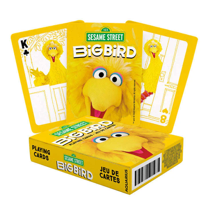 Sesame Street Big Bird Playing Cards Aquarius - Image 7