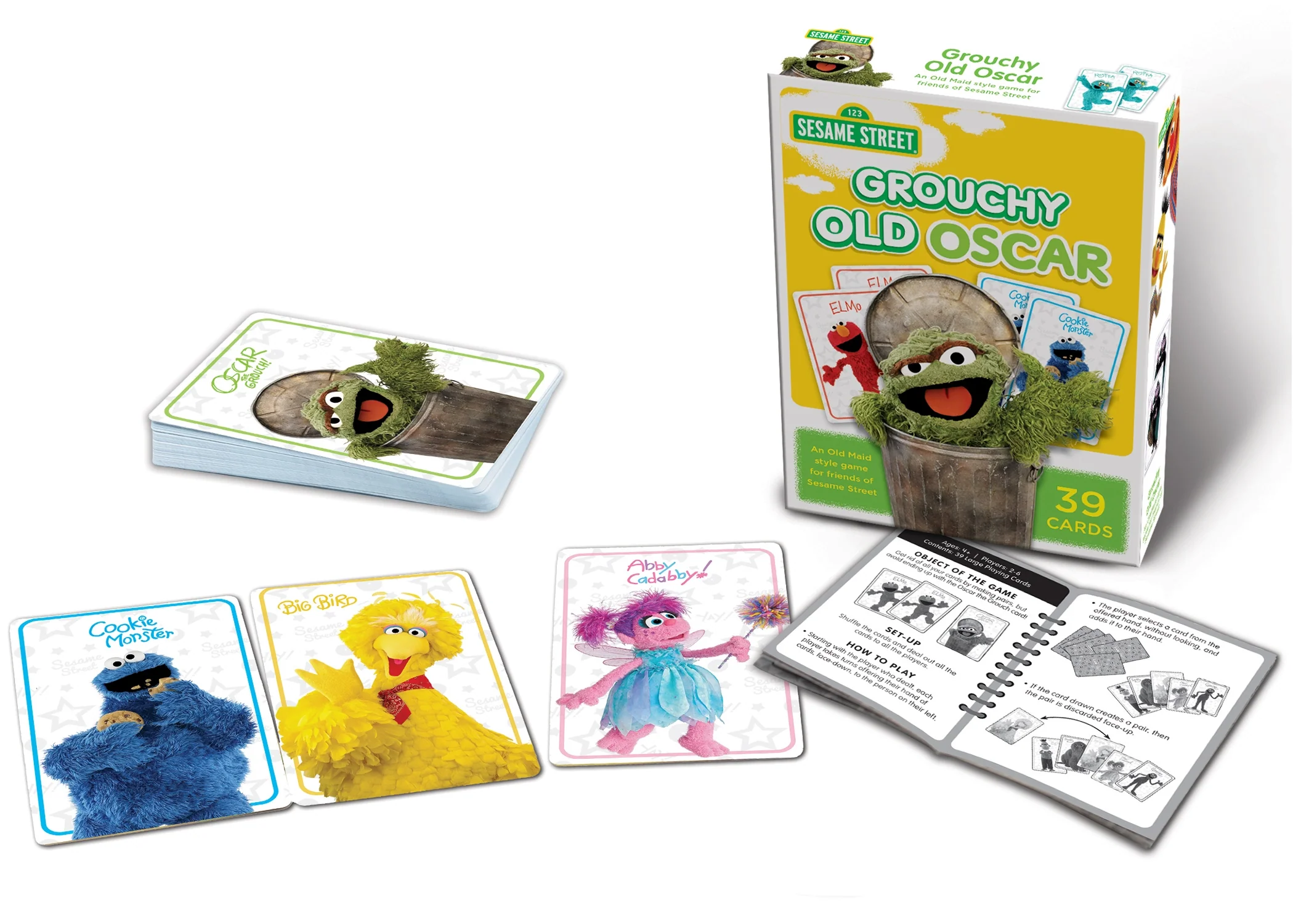 Sesame Street - Grouchy Old Oscar Card Game - Image 2