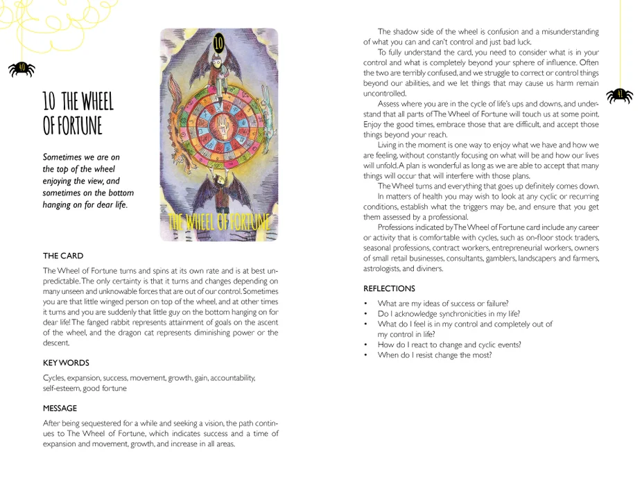 Shadowland Tarot Kit - Deck & Book Red Feather - Image 8