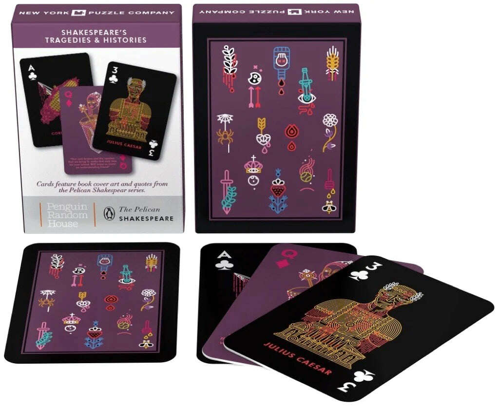 Shakespeare's Tragedies & Histories Playing Cards NYPC - Image 3