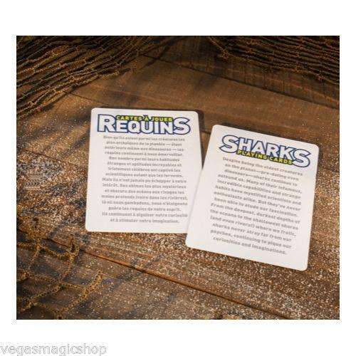 Sharks Bicycle Playing Cards Bilingual Box Edition - Image 6