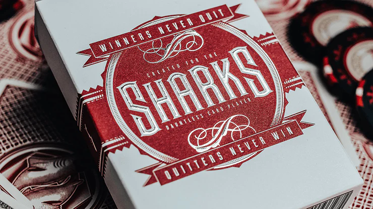 Sharks v2 Playing Cards USPCC - Image 3