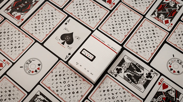 Shooters Collector's White Playing Cards USPCC - Image 5