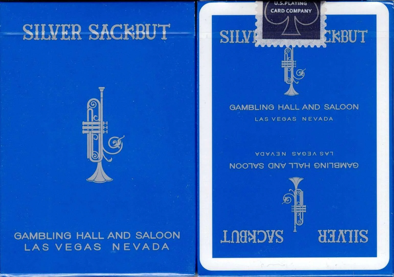 Silver Sackbut v2 Playing Cards USPCC - Image 2
