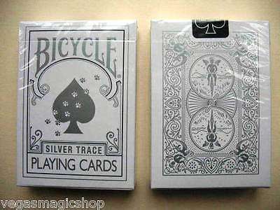 Silver Trace Bicycle Playing Cards Deck