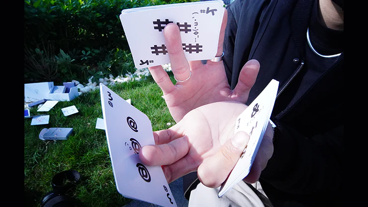Simple Doodle Color Playing Cards by Bacon Playing Cards - Image 3
