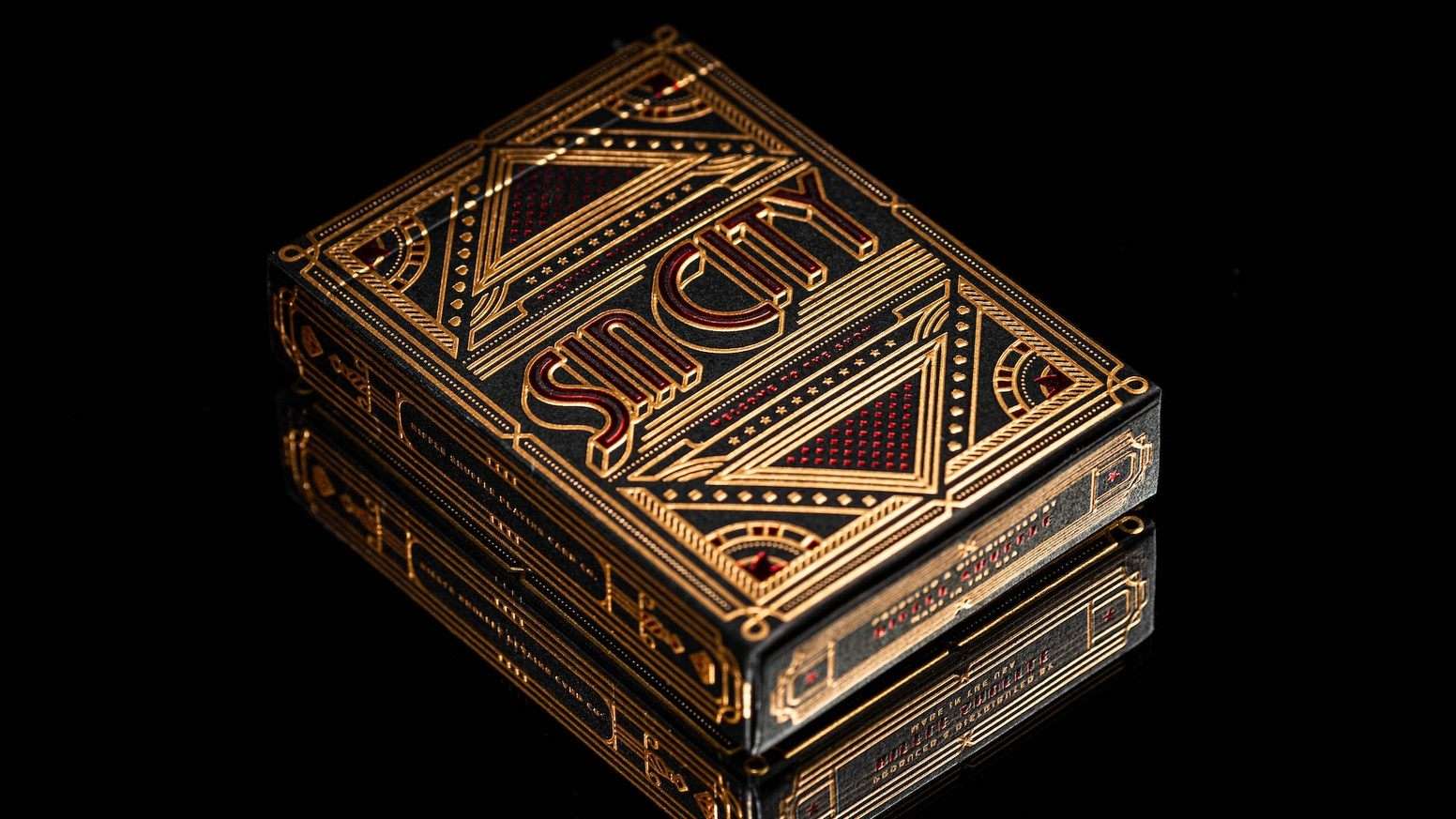 Sin City Gilded Playing Cards USPCC - Image 10