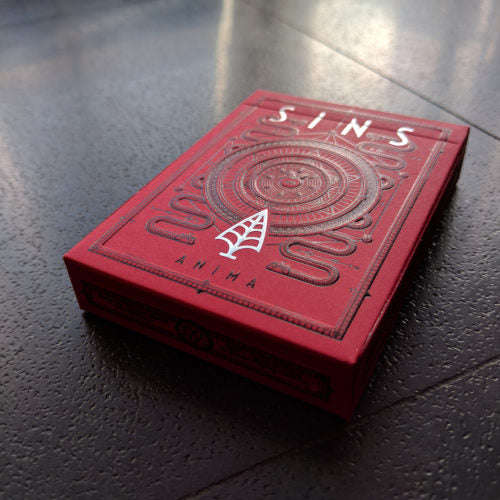 Sins Anima v1 Red Playing Cards LPCC - Image 12