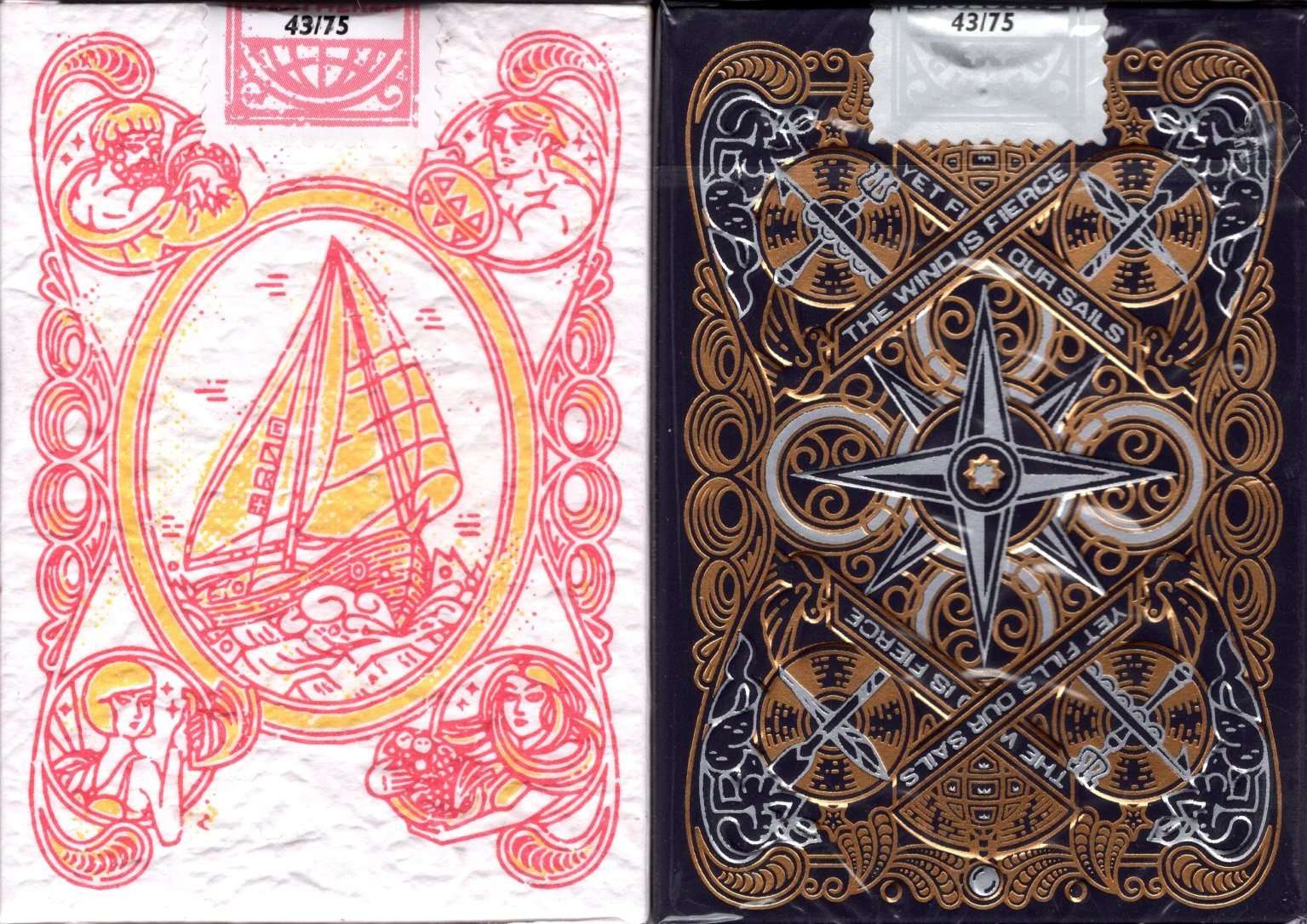 Sirocco Gilded Playing Cards 2 Deck Set - Image 2
