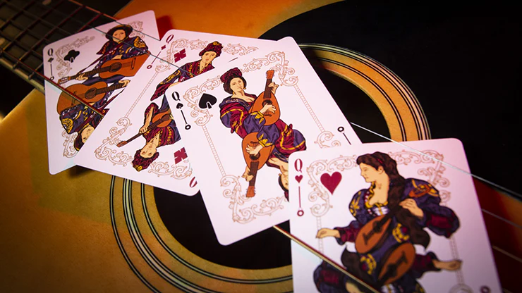 Six Strings Playing Cards USPCC - Image 2