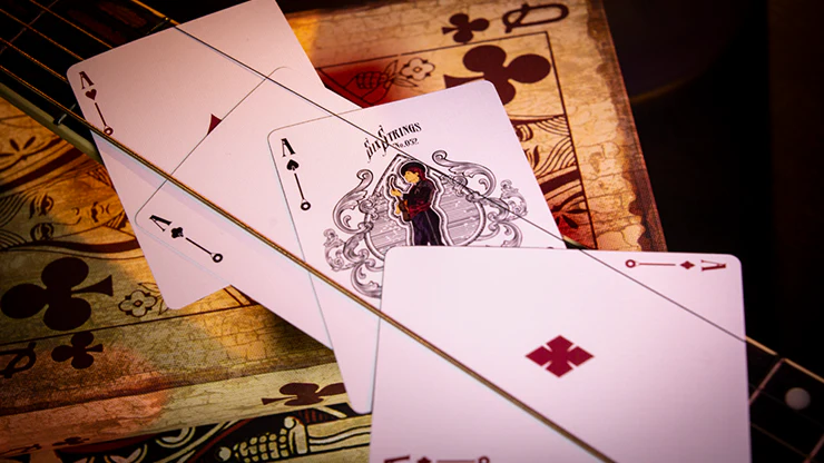 Six Strings Playing Cards USPCC - Image 3