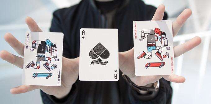 Skateboard v1 Playing Cards USPCC - Image 2