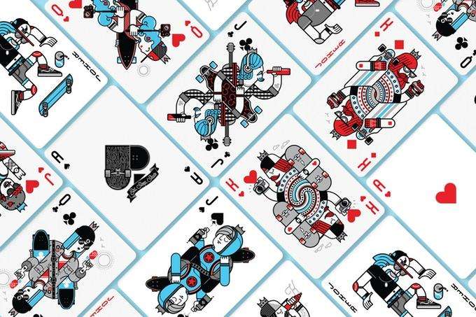 Skateboard v1 Playing Cards USPCC - Image 7