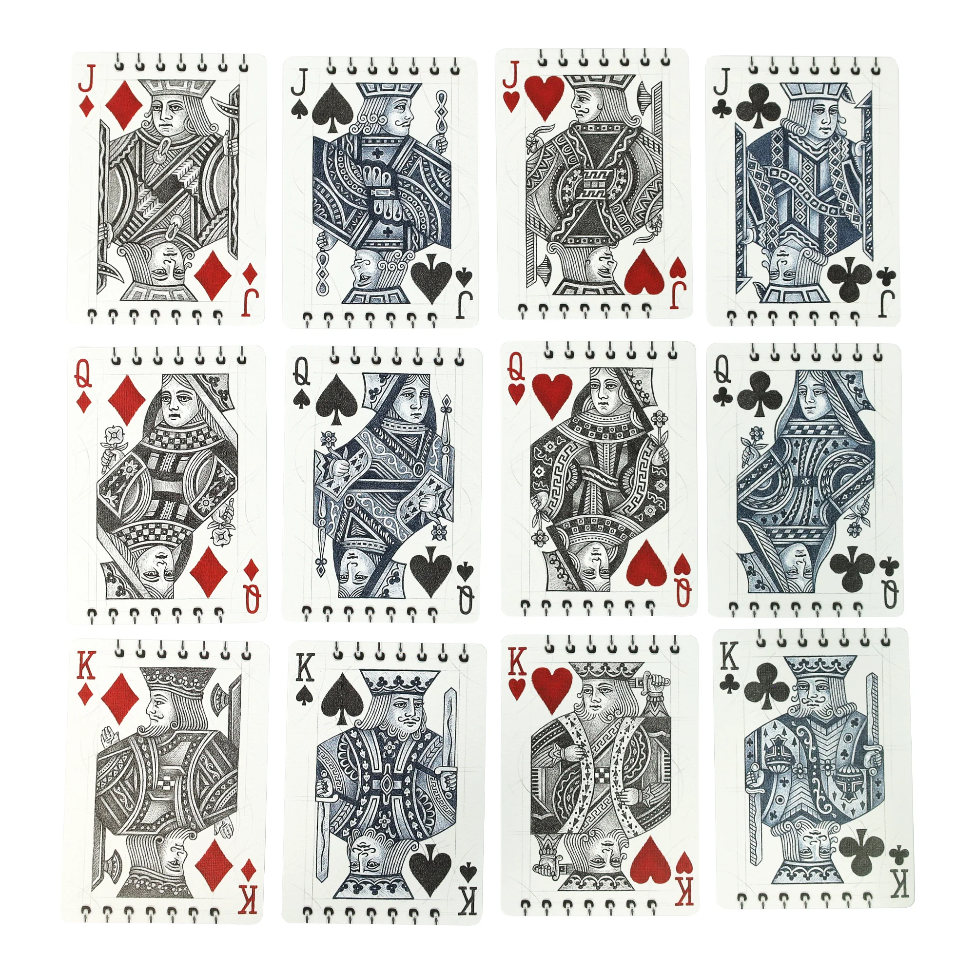 Sketch & Draft Bicycle Artist Series Playing Cards - Limited Edition Set - Image 5