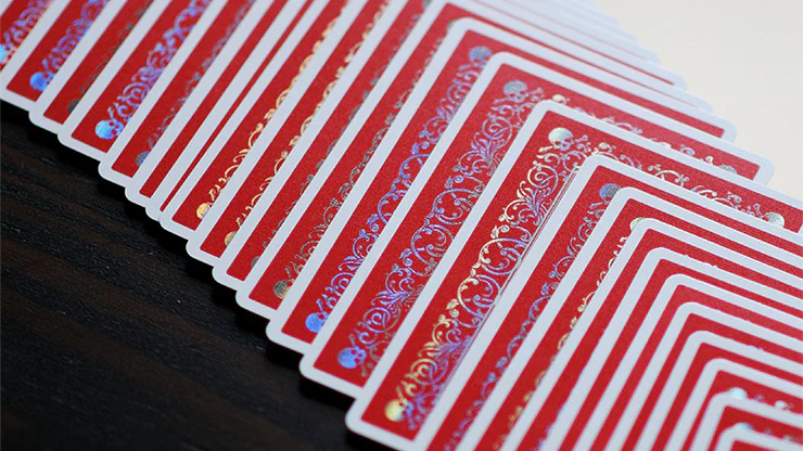 Skull & Bones Special Edition Red Silver Playing Cards EPCC - Image 3
