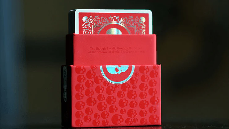 Skull & Bones Special Edition Red Silver Playing Cards EPCC - Image 5