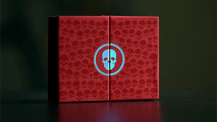 Skull & Bones Special Edition Red Silver Playing Cards EPCC - Image 8