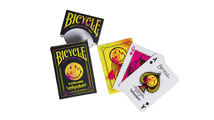 Smiley Bicycle Playing Cards - Image 3