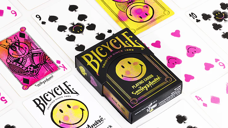 Smiley Bicycle Playing Cards - Image 5