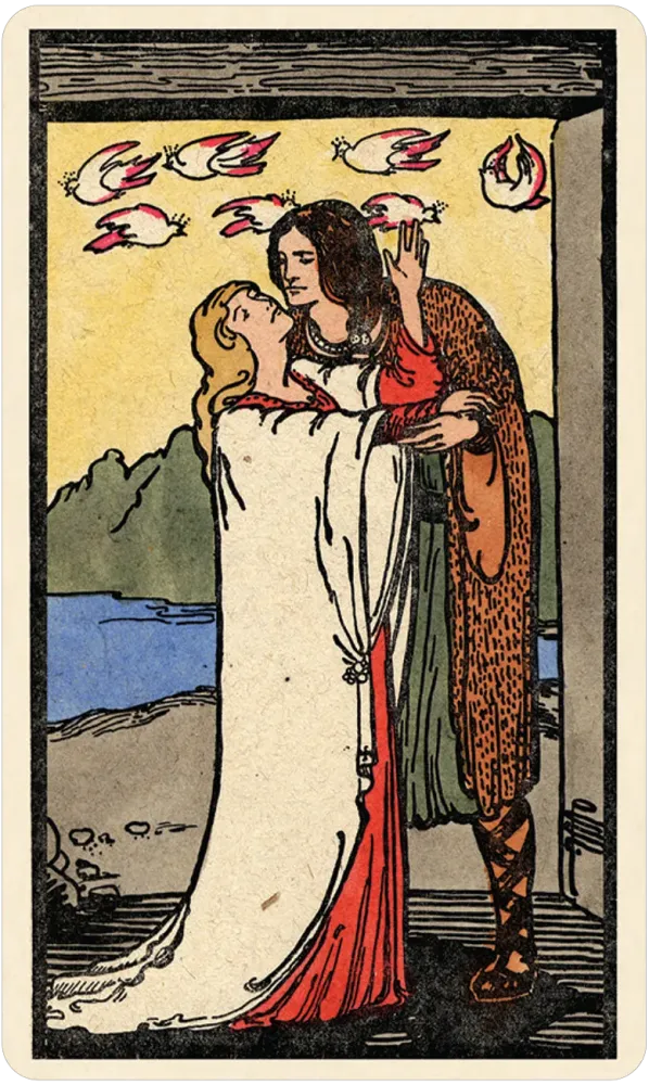 Smith-Waite® Tarot Deck Borderless Miniature Edition - Image 10