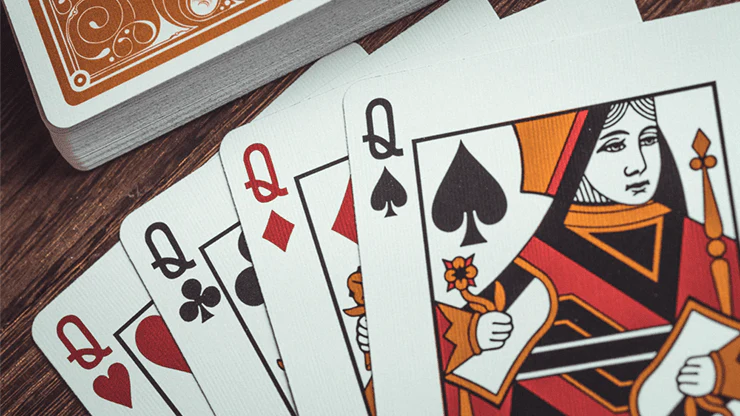 Smoke & Mirrors v8 Bronze Playing Cards USPCC - Image 4