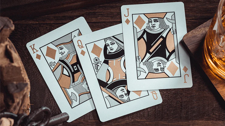 Smoke & Mirrors v8 Gold Deluxe Playing Cards USPCC - Image 5
