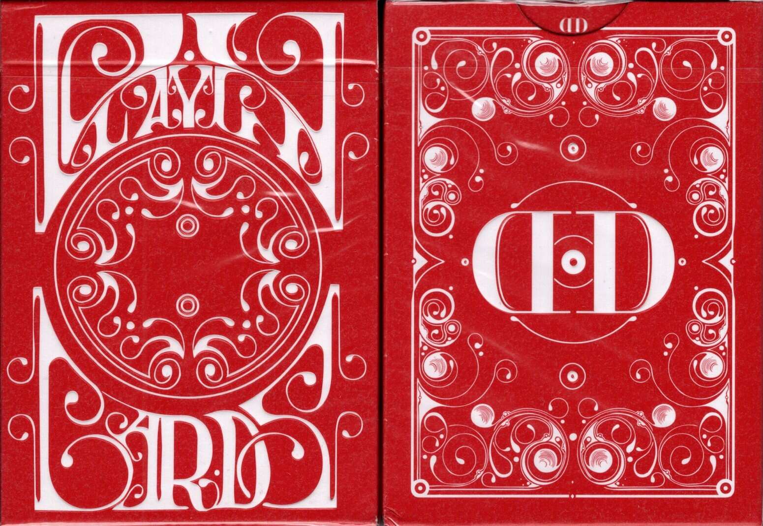 Smoke & Mirrors v8 Red Playing Cards USPCC