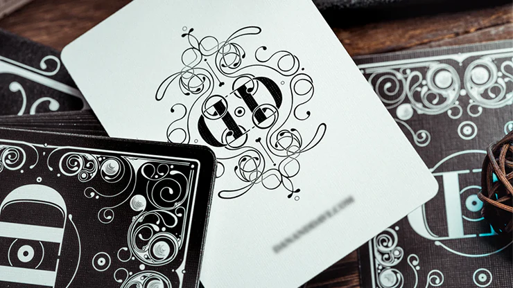 Smoke & Mirrors v8 Black Deluxe Playing Cards USPCC - Image 3