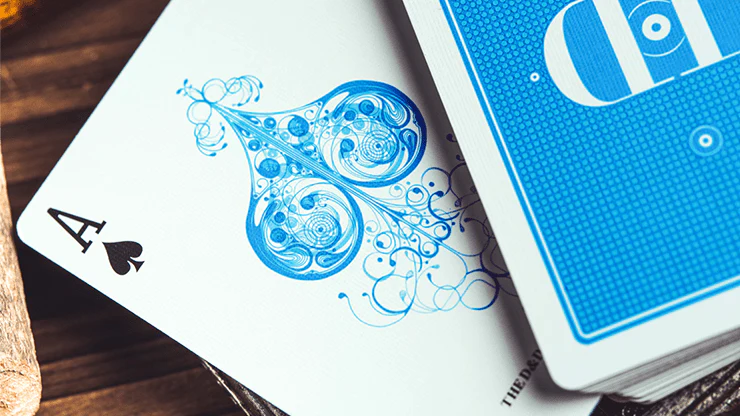 Smoke & Mirrors V9 Blue Edition Playing Cards USPCC - Image 5