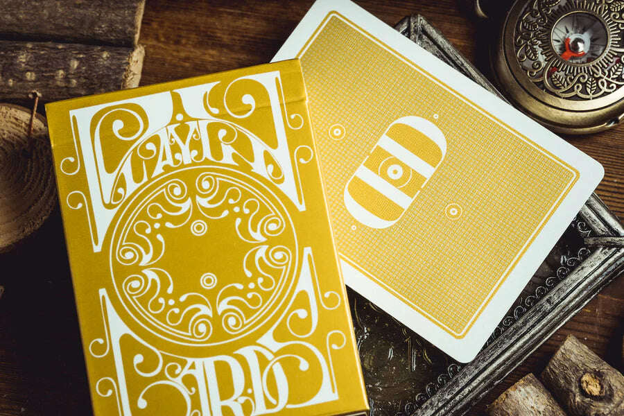 Smoke & Mirrors v9 Gold Playing Cards USPCC - Image 3