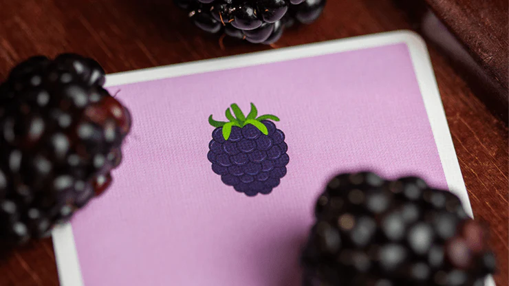Snackers Blackberry Playing Cards USPCC - Image 2