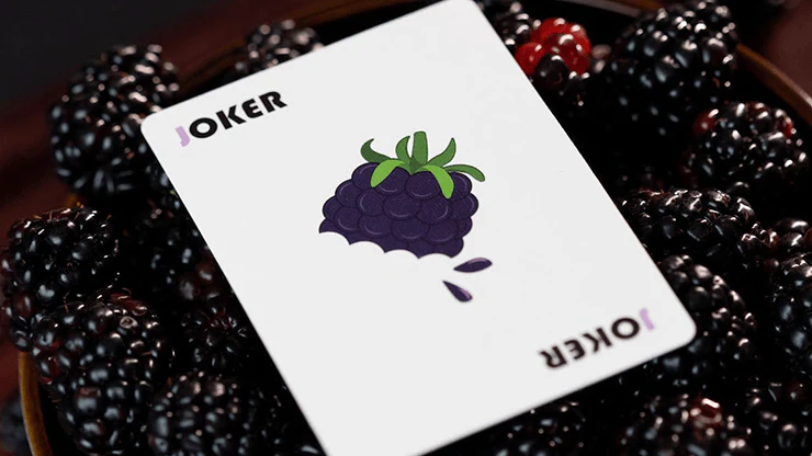 Snackers Blackberry Playing Cards USPCC - Image 5