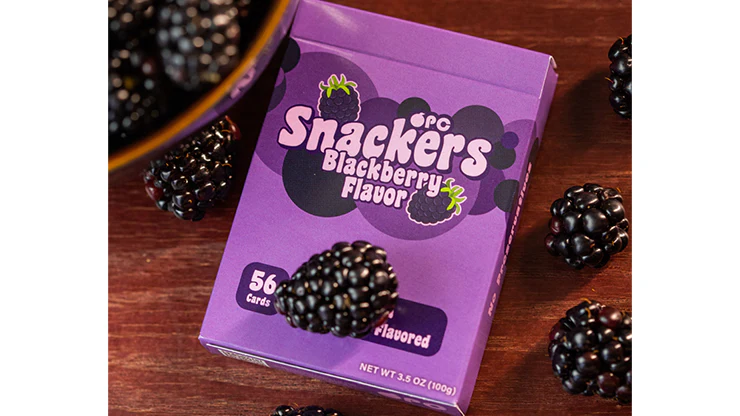 Snackers Blackberry Playing Cards USPCC - Image 6